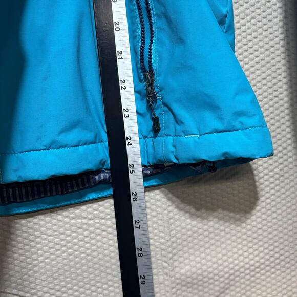 Columbia Thermal Coil Blue Nylon Hooded Jacket Size Medium | Excellent Condition - Picture 10 of 12